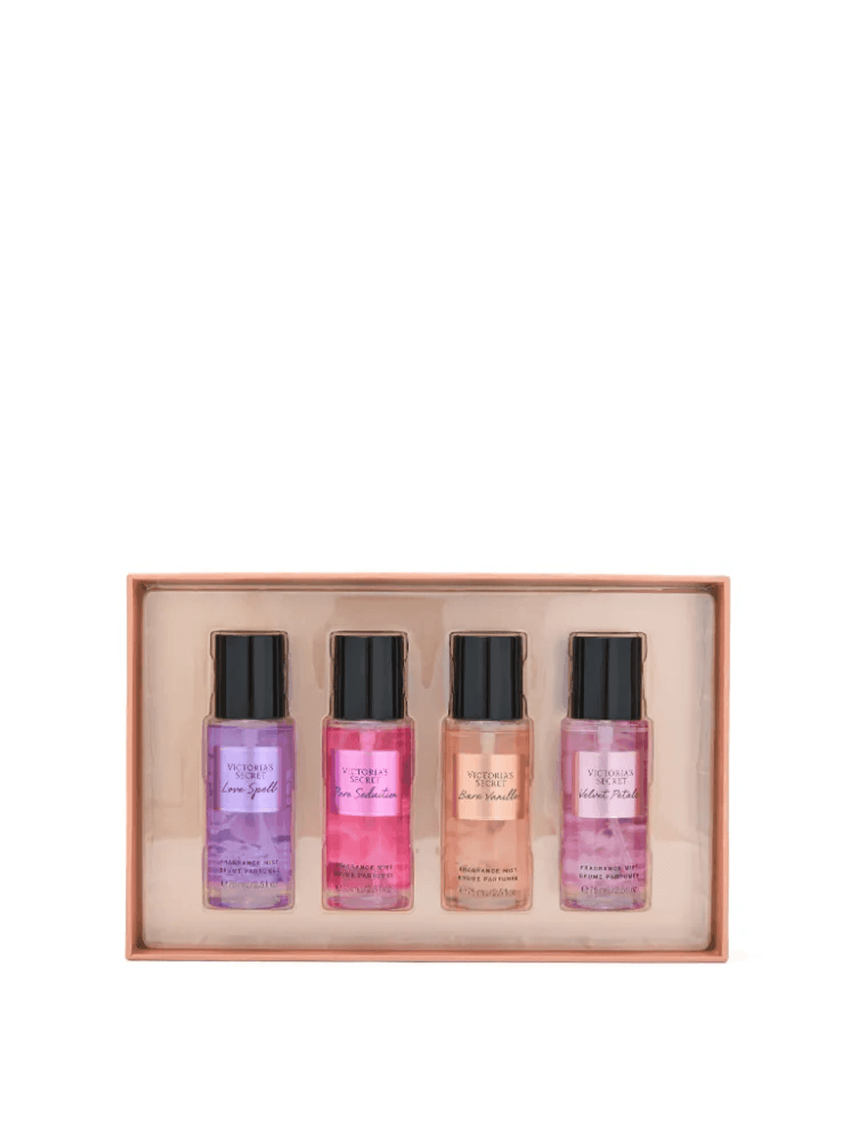 SET - LOVE SPELL + PURE SEDUCTION + BARE VANILLA + VELVET PETALS